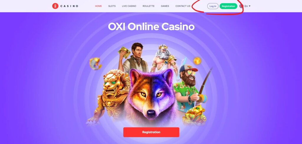 Oxi Casino Hjemmside